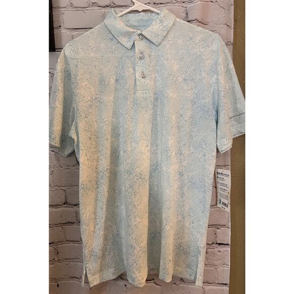 Jack Nicklaus Eco Choice Golf Polo Shirt Moisture Wicking Light Blue Men’s S - Picture 1 of 7